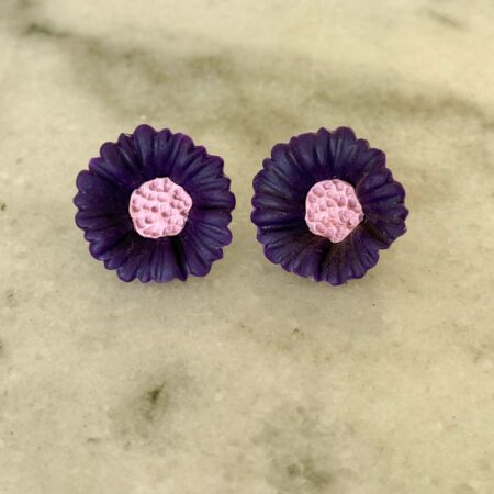 Daisy Stud - Purple