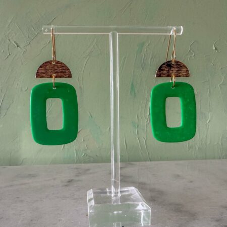 Mood Dangles - Emerald Green