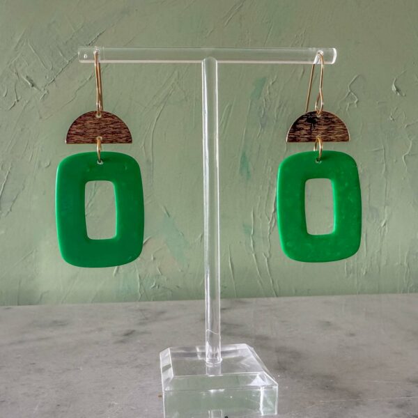 Mood Dangles - Emerald Green